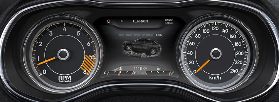 2014 Jeep Cherokee Instrument Cluster